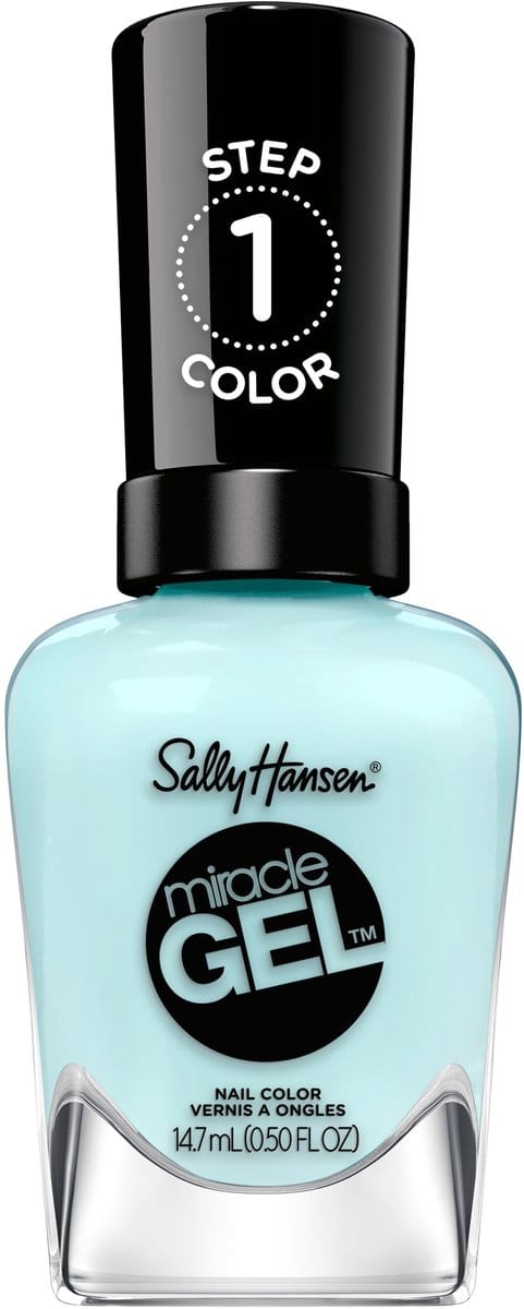 Sally Hansen Miracle Gel nagellak - Grand Cyan​, 14.7ml