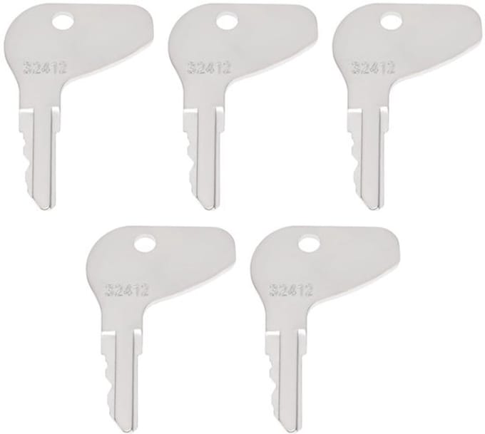 Jhubersproducts - Tractor Sleutels - 5Pcs Sleutels - Geschikt voor