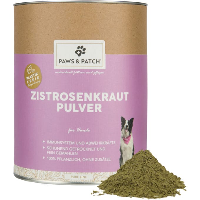 250g PAWS & PATCH Cistus Kruidenpoeder Rechtstreeks Voer voor Honden