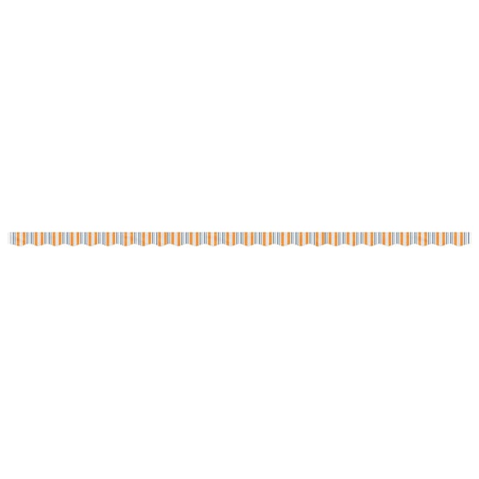 vidaXL - Vervangingsdoek - voor - luifelrok - gestreept - 600 - cm - meerkleurig