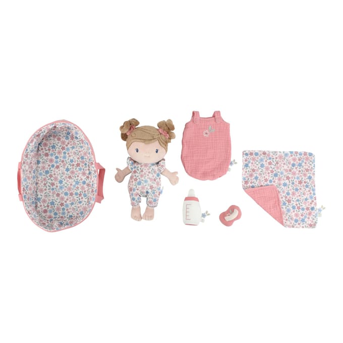 Little Dutch babypop in mandje Rosa Multi dames