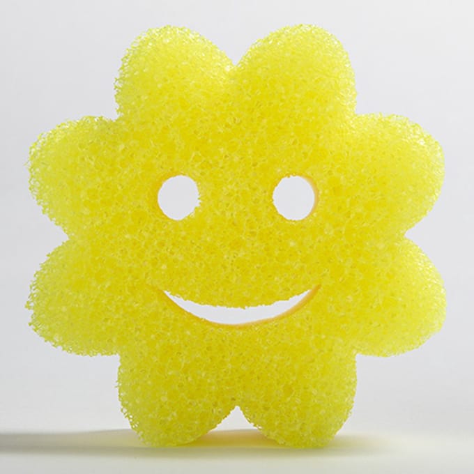 Scrub Mommy Special Edition lente | gele bloem