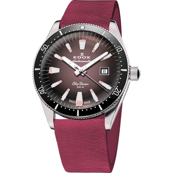 Edox Skydiver 80131-3NC-NDRO Horloge