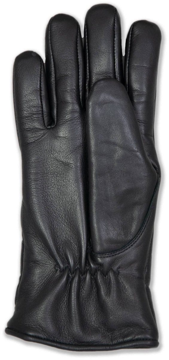 Leren dames handschoenen van schapennappa met warme voering - maat 8