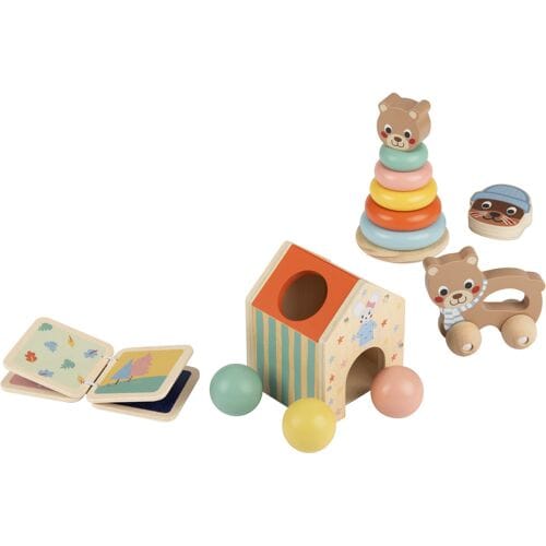 LUPILU Houten speel- en leerbox (6-12 maanden)