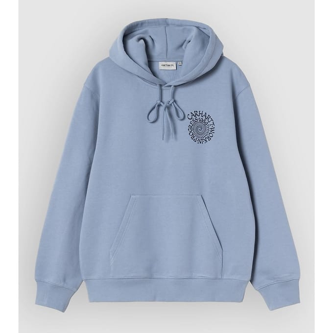 Carhartt WIP Spiral Hoodie blauw