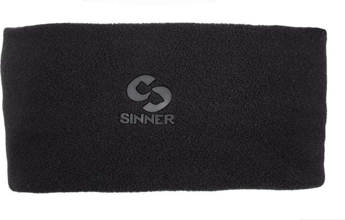 SINNER WHISPERING PINE FLEECE HEADBAND - Zwart - Unisex - Maat One size