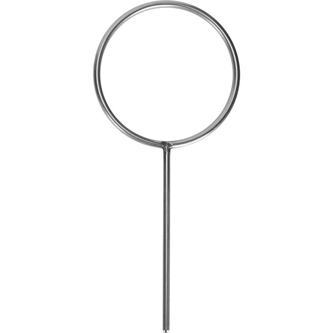 Laboratorium RVS Steunring Stevig Corrosiebestendig Laboratorium Experiment 120 mm / 120MM gray