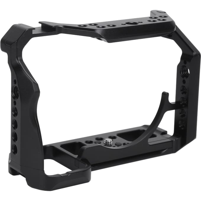 Camera Full Body Cage Lichtgewicht Metalen Camera Accessoire voor Sony A7S3 Bescherming black