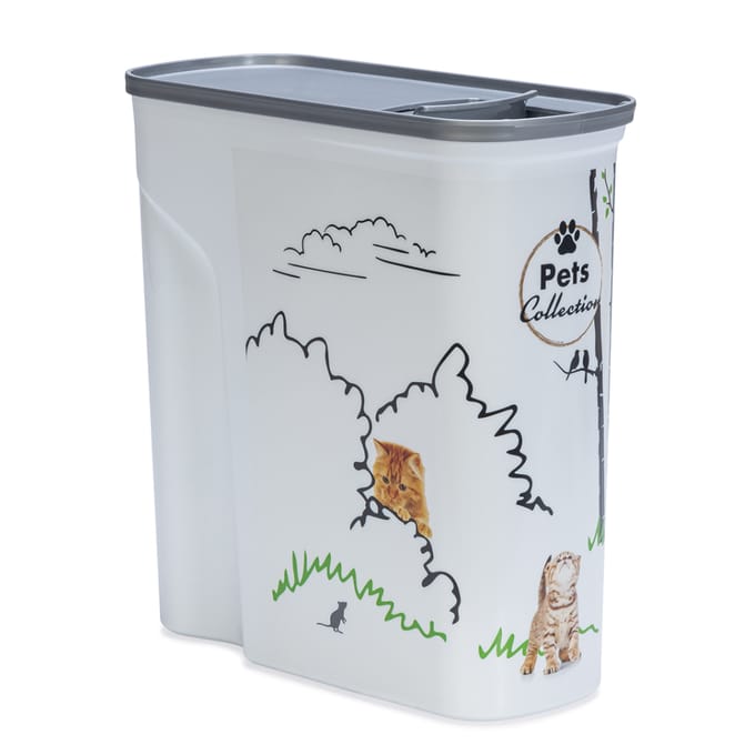 tot 2,5 kg droogvoer - Curver Voerton Kat