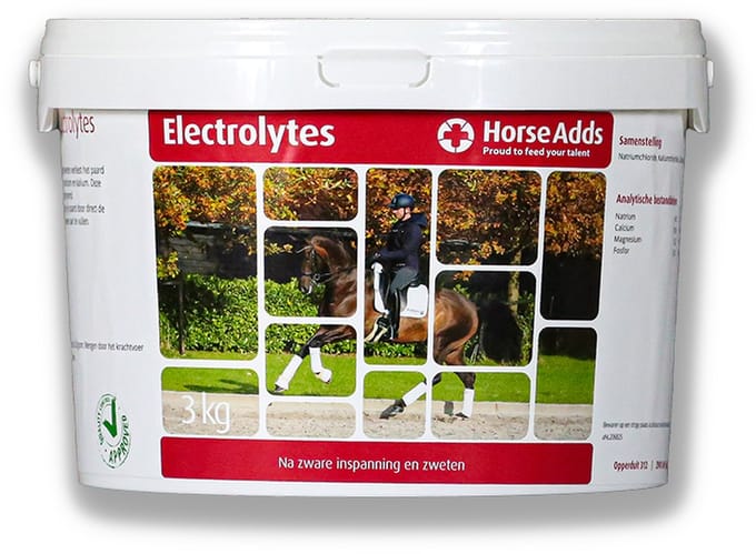 Electrolytes 3 kg - Horse Adds Paardensupplementen
