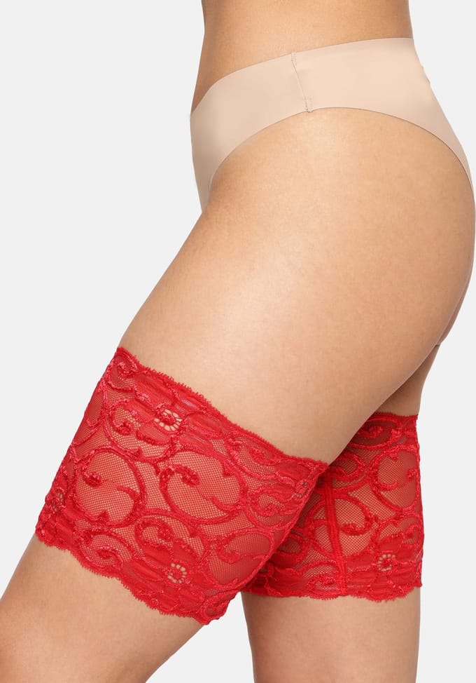 Merry Style Dames Dijenbanden – Rood – S - MS-MS10-437-TBA