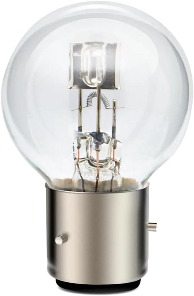 Motorfiets Koplamp Gloeilamp 12V 45W Warm Wit voor Scooter en ATV