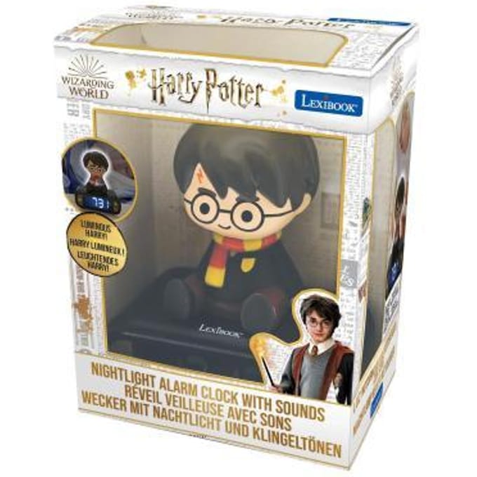 Digitale wekker met Harry Potter 3D nachtlampje en geluidseffecten