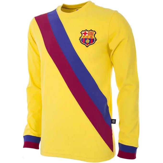 Uitshirt met lange mouwen FC Barcelone 1974/1975