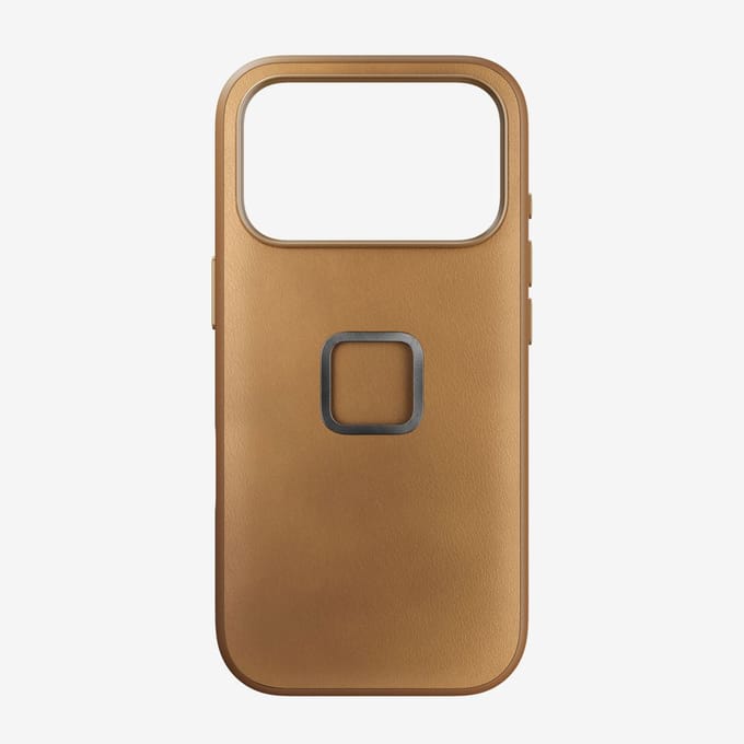 Peak Design - Mobile Everyday Clarino Case iPhone 17 Pro - Tan