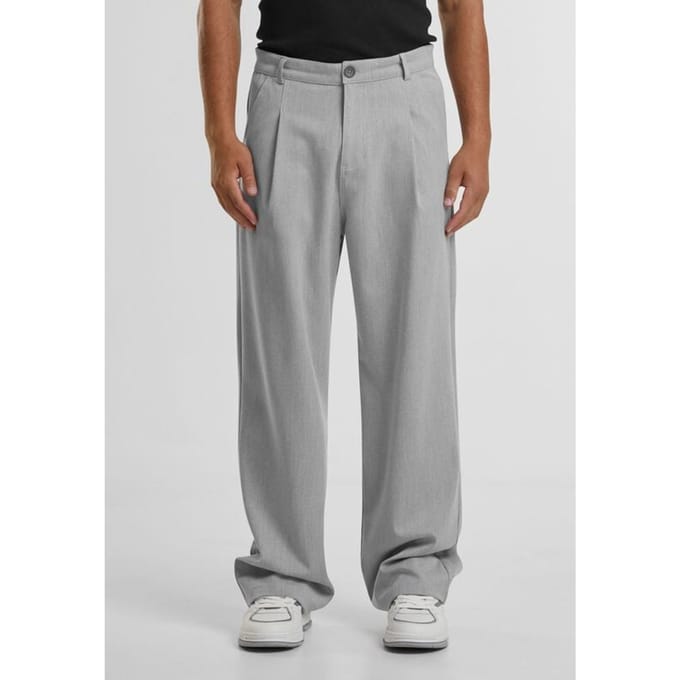 2Y Studios Stoffen broek - THALO LOOSE PANTS - 32 tot 34 - voor Mannen - grijs