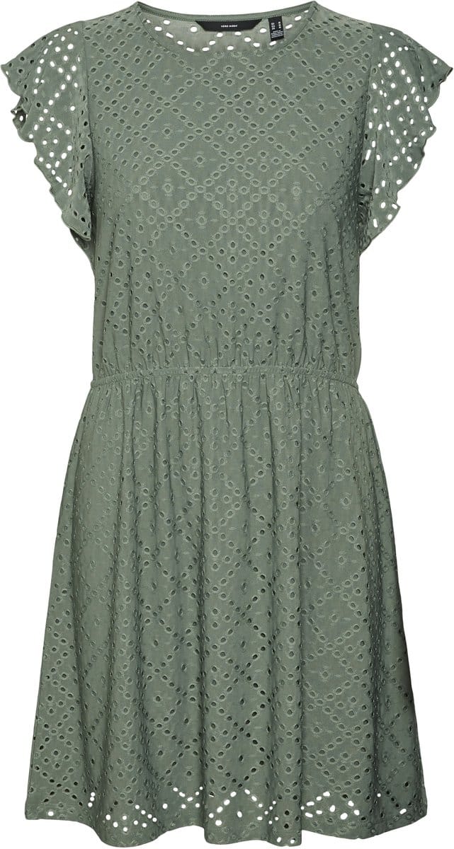 VERO MODA MATERNITY - VMMTASSA SL FRILL SHORT DRESS JRS - Dames - Mini jurken