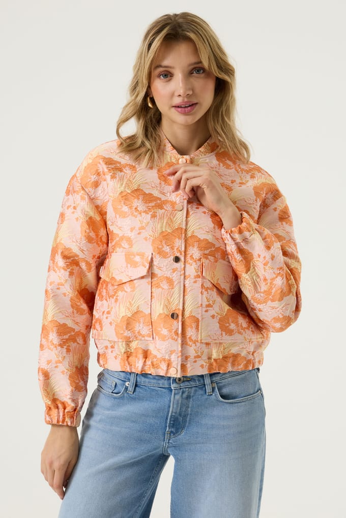 Yezz bomberjack met print