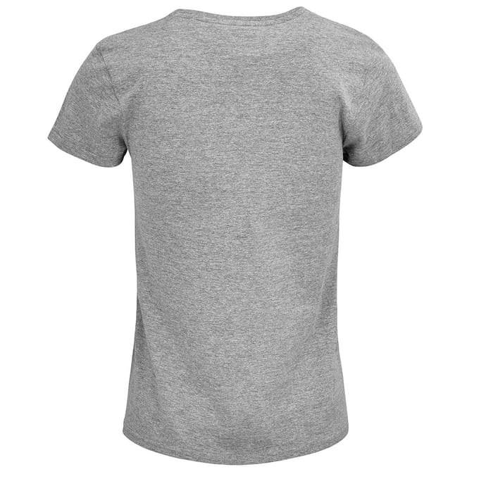 SOLS Dames/dames Crusader Marl Organic T-shirt (Grijs)