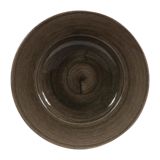 Churchill Stonecast Patina Iron Black Schalen 280mm (12 stuks)