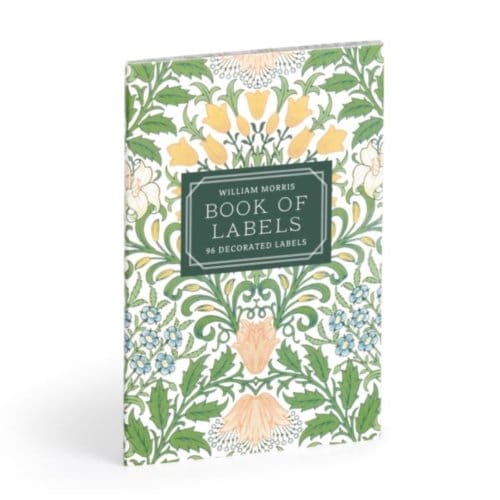 William Morris Book Of Labels - Galison