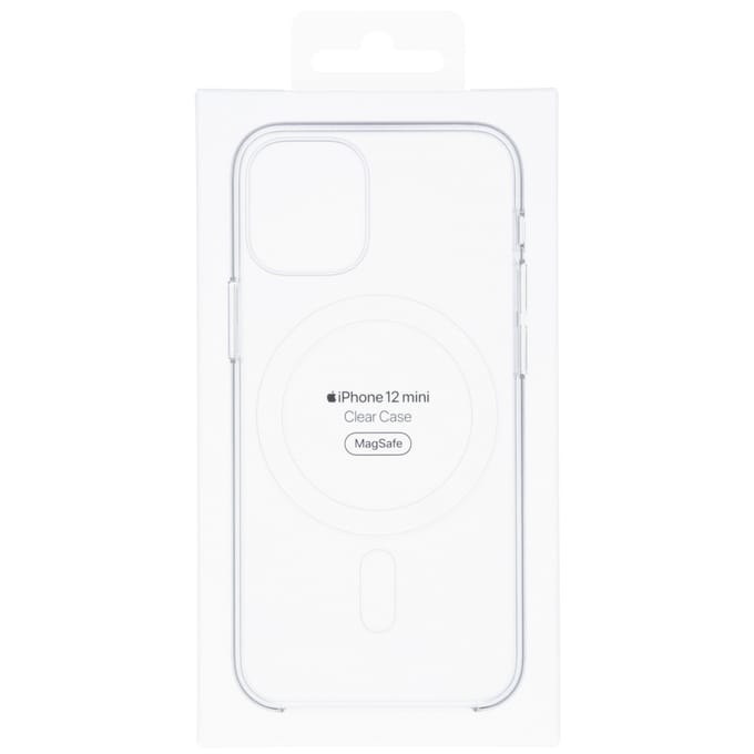 Clearcase MagSafe voor de Apple iPhone 12 Mini - Transparent