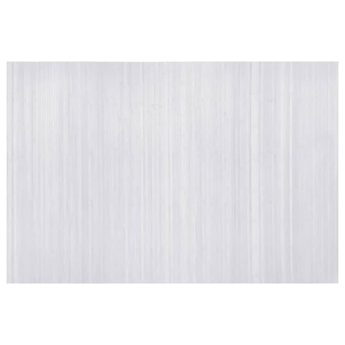 vidaXL - Kamerscherm - breedte - 250 - cm - hoogte - 165 - cm - bamboe - wit