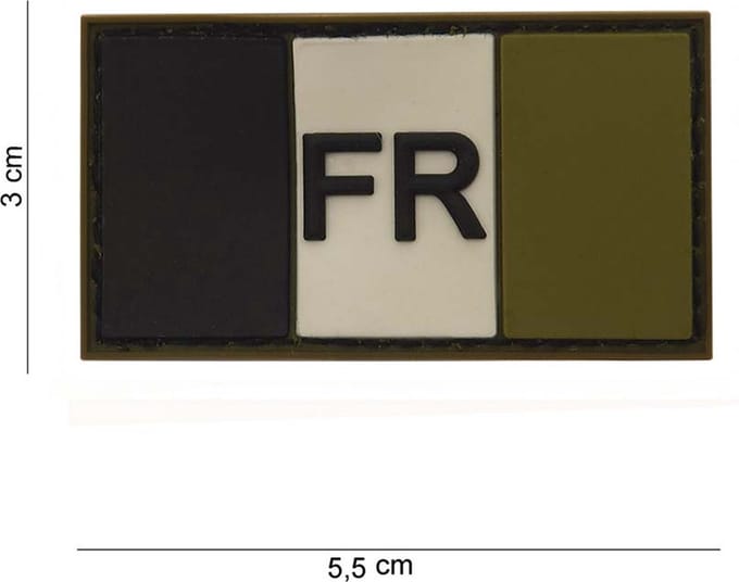 101 Inc Embleem 3D Pvc Fr  12028