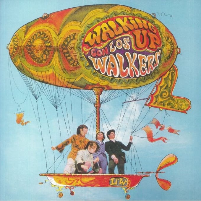 Los Walkers - Walking Up Con Los Walkers (LP)