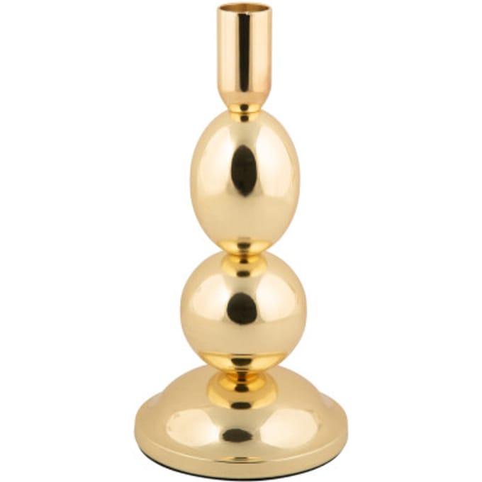 Present Time Kandelaar Dazzle Medium - Goud - Ø10cm - Scandinavisch - IJzer