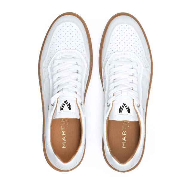 Martinelli Newhaven - heren sneaker - Wit - maat 45 (EU) 11 (UK)