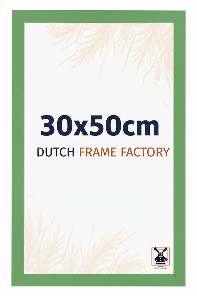 Fotolijst 30x50 cm - MDF - Groen - Benno