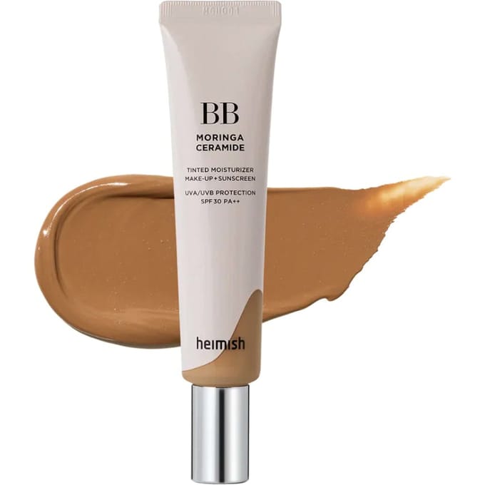 Heimish Moringa Ceramide BB Cream SPF 30 PA++ 28 Tan 58 g - Nawilżający krem BB