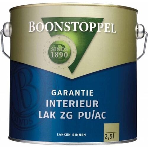 Boonstoppel Garantie Interieur Lak ZG PU/AC