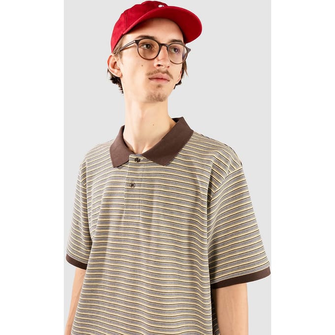 Carhartt WIP Dion Polo geel