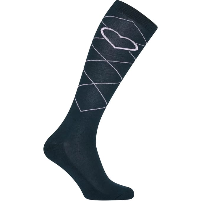 Paardrijsokken Imperial Riding Heart Forest Green 35-38