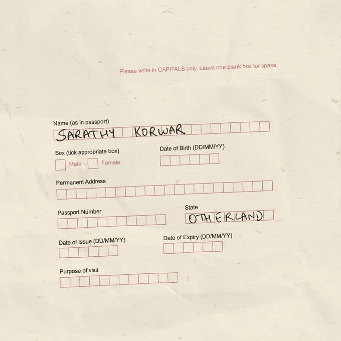 Sarathy Korwar - Otherland (12" Vinyl Single) (Coloured Vinyl)