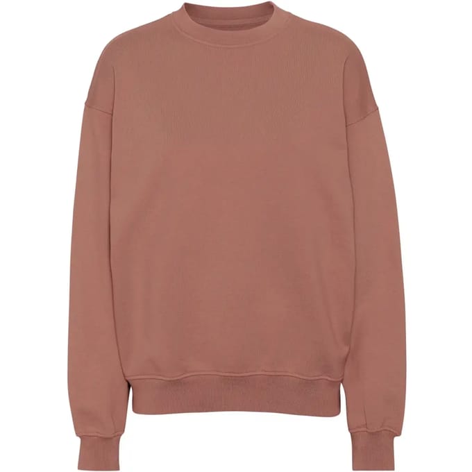 Sweatshirt ronde hals Colorful Standard Organic oversized rosewood mist