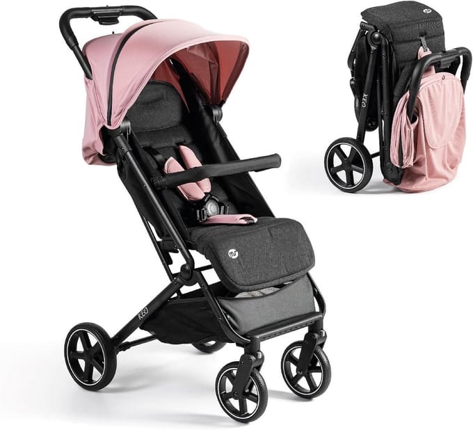 Ultralichte en Compacte Buggy met Uitschuifbare Kap | Tot 22 kg | Boekvormig Vouwsysteem