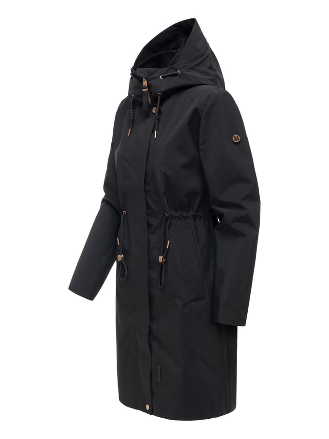 Marikoo dames parka Zilanda met capuchon