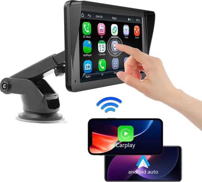 Blow Portable Wireless 7" Smart Display CarPlay / Android Auto