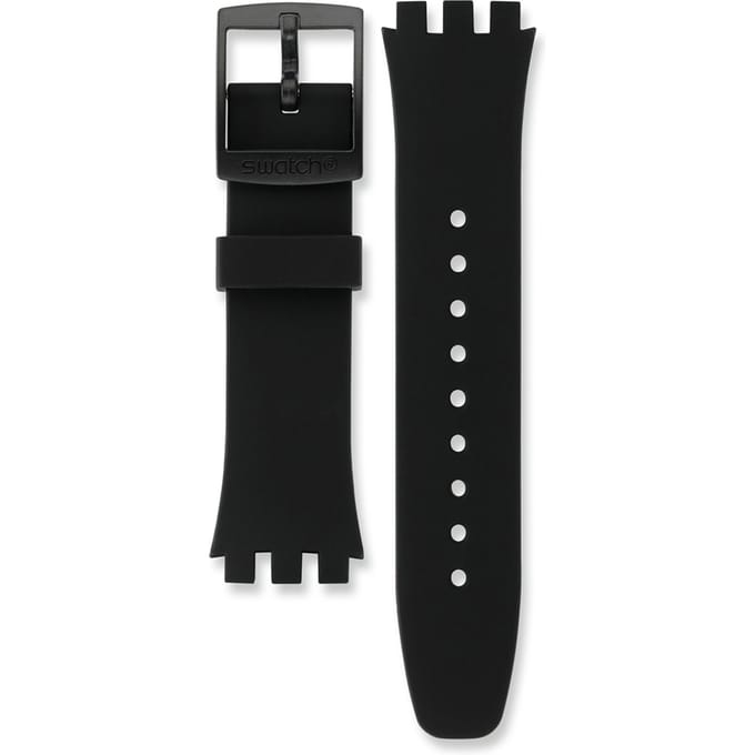 Swatch Plastic - New Chrono - SUS ASUSB400 Black Efficiency band
