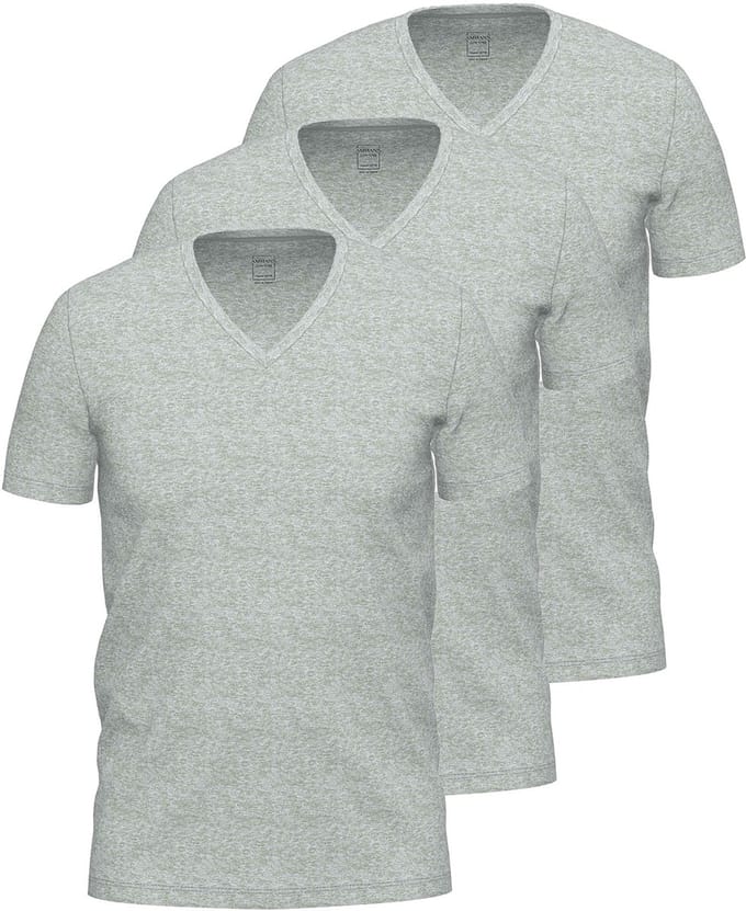 Ammann Heren onder t-shirts 3 pack Close to you