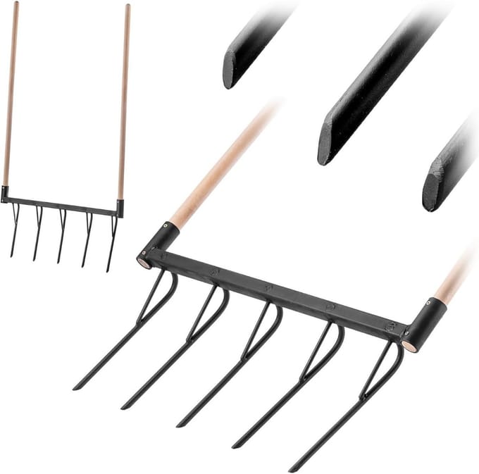 CLVP® Woelvork met Verkruimelaar - Spitvork - Grelinette