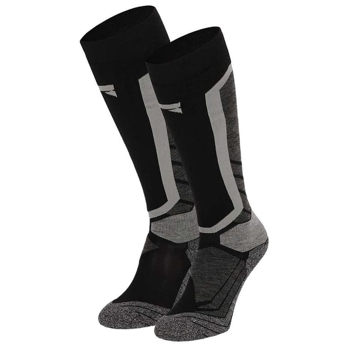 Xtreme - Snowboard sokken Unisex - Multi zwart - 35/38 - 2-Paar - Skisokken