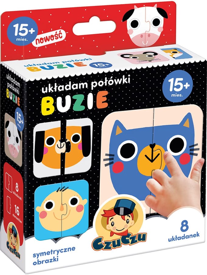 CzuCzu Ik leg de helften van Buzie neer - puzzel vanaf 15 maanden