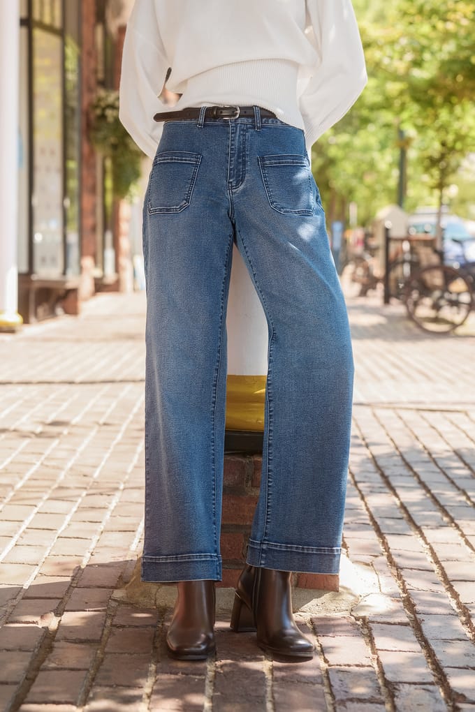 Fireside Plans Donkere jeans