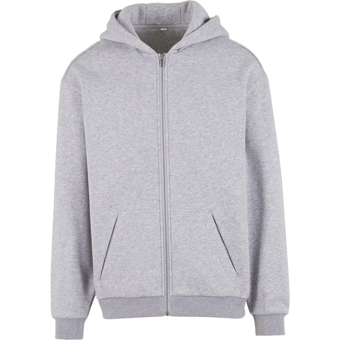 Hooded sweatshirt met rits Build Your Brand Loose Fit