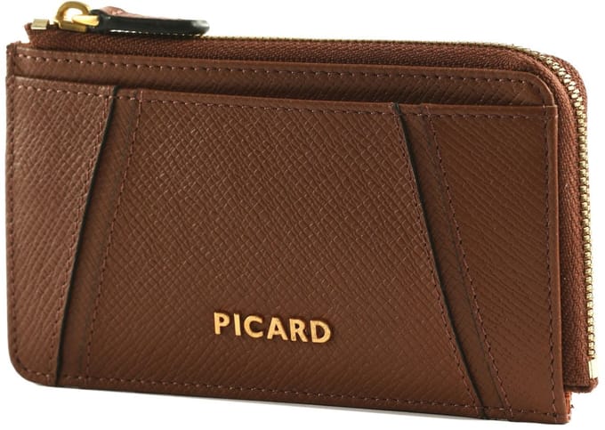 PICARD Leren sleutelgeval Chic Way 1 Key Case Cognac bruine